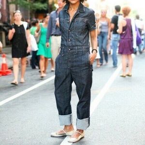 Deener Workwear Denim Jumpsuit Overalls